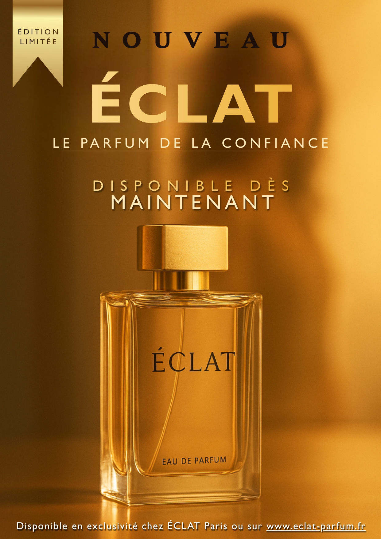 Affiche promotionelle pour "Éclat"