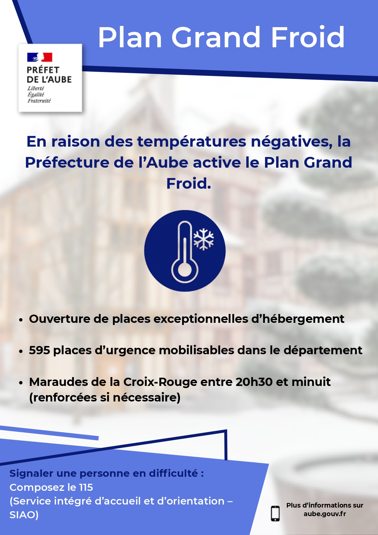 Affiche promotionelle préfecturale